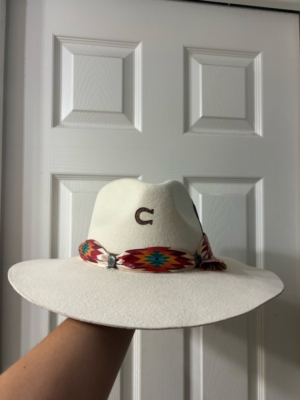 Charlie 1 Horse Cream Felt Western Hat